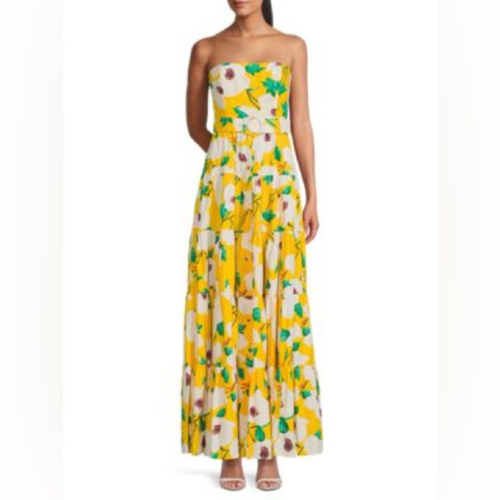 CARA CARA
Regina Floral Tiered Maxi Dress.  Size 8.  Worn once - Picture 2 of 11